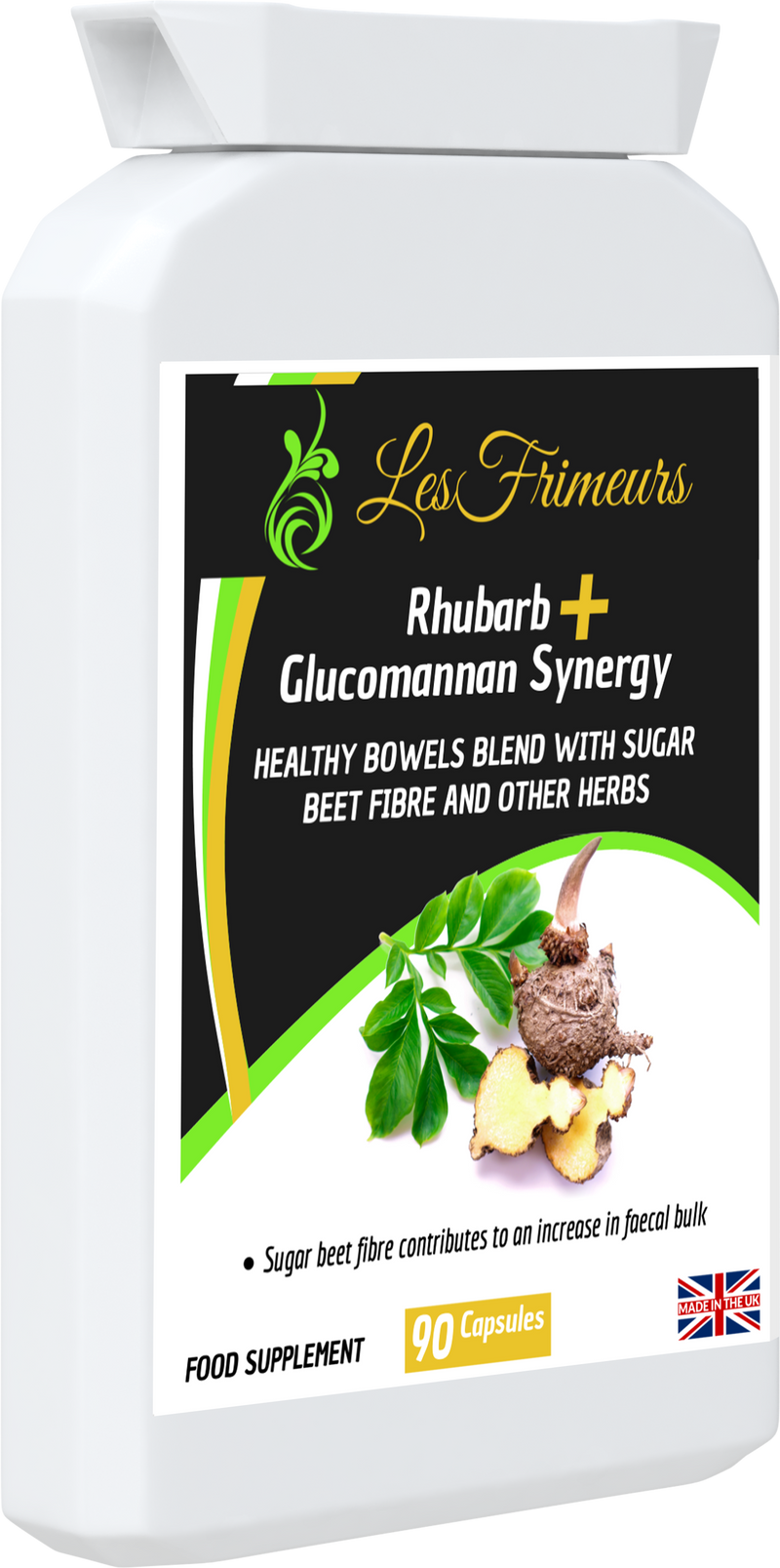 Rhubarb + Glucomannan Synergy